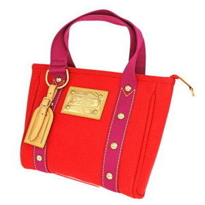 Louis Vuitton Cabas PM Antigua Red